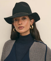 Eugenia Kim Brushed Wool Sandy Chain Hat