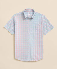 Friday Shirt, Poplin Short-Sleeve Tattersall