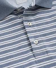 Golden Fleece® Stretch Supima® Cotton Striped Polo Shirt
