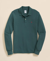 Golden Fleece® Stretch Supima® Long-Sleeve Polo Shirt