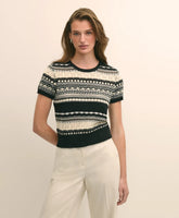Merino Wool Pointelle Sweater Shell
