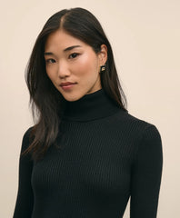 Merino Wool Turtleneck Dress