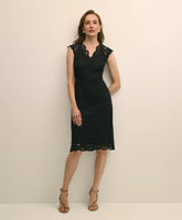 Cotton-Viscose Lace Dress