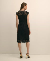 Cotton-Viscose Lace Dress