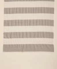 Wool-Silk Blend Shimmer Scarf
