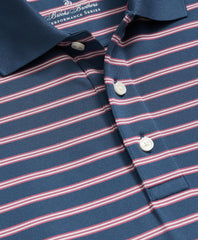 Performance Series BB#1 Striped Polo Shirt