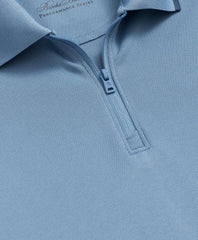Performance Series Quarter-Zip Pique Polo Shirt