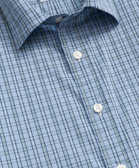 Performance Series Stretch Spread Collar, Check Sport Shirt