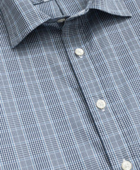 Performance Series Stretch Spread Collar, Glen Plaid Sport Shirt