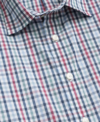 Performance Series Stretch Spread Collar, Multi-Gingham Sport Shirt