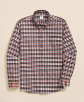 Portuguese Flannel Polo Button Down Collar, Multi-Check Shirt