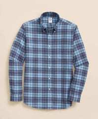 Portuguese Flannel Polo Button Down Collar, Plaid Shirt