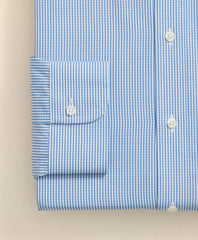 Pure Supima® Cotton Regular-Finish, Ainsley Collar Micro Check Dress Shirt