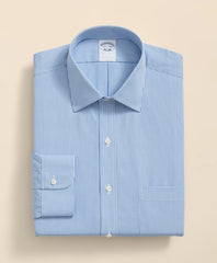 Pure Supima® Cotton Regular-Finish, Ainsley Collar Micro Check Dress Shirt