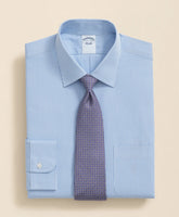 Pure Supima® Cotton Regular-Finish Ainsley Collar, Mini Stripe Dress Shirt