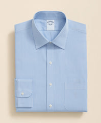 Pure Supima® Cotton Regular-Finish Ainsley Collar, Mini Stripe Dress Shirt