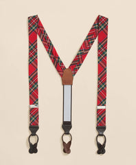 Royal Stewart Tartan Suspenders