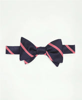 Silk BB#3 Rep Striped Bow Tie