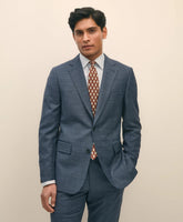 Slim Fit Wool Check 1818 Suit