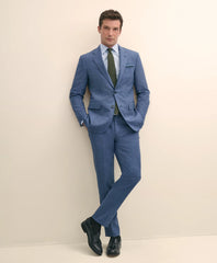 Slim Fit Wool Check 1818 Suit