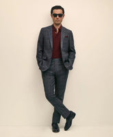 Slim Fit Wool Windowpane 1818 Suit