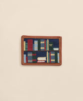 Smathers & Branson Needlepoint Bookshelf Card Case