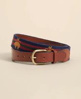 Smathers & Branson Needlepoint Golden Fleece® Belt