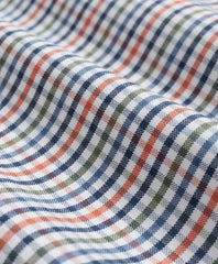 Stretch Non-Iron Oxford Button-Down Collar, Multi-Check Shirt