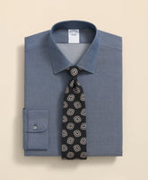 Stretch Supima® Cotton Non-Iron Dobby Ainsley Collar Dress Shirt