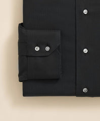 Stretch Supima® Cotton Non-Iron English Spread Collar, Herringbone Dress Shirt