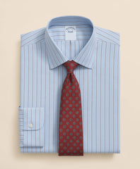 Stretch Supima® Cotton Non-Iron Pinpoint Oxford Ainsley Collar Dress Shirt