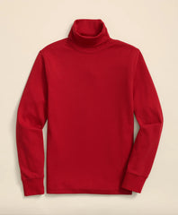 Stretch Supima® Cotton Turtleneck