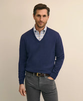 Supima® Cotton V-Neck Sweater
