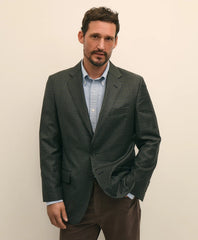 Traditional Fit Wool Gingham Sport Coat