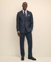 Traditional Fit Wool Windowpane 1818 Suit