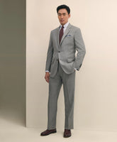 Traditional Fit Wool Sharkskin 1818 Suit