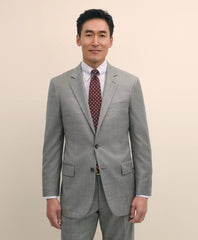 Traditional Fit Wool Sharkskin 1818 Suit