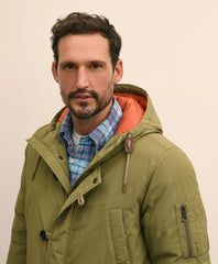 Water-Resistant Down Hooded Parka