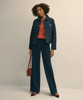 Water-Resistant Quilted Jacket