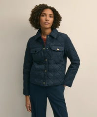 Water-Resistant Quilted Jacket
