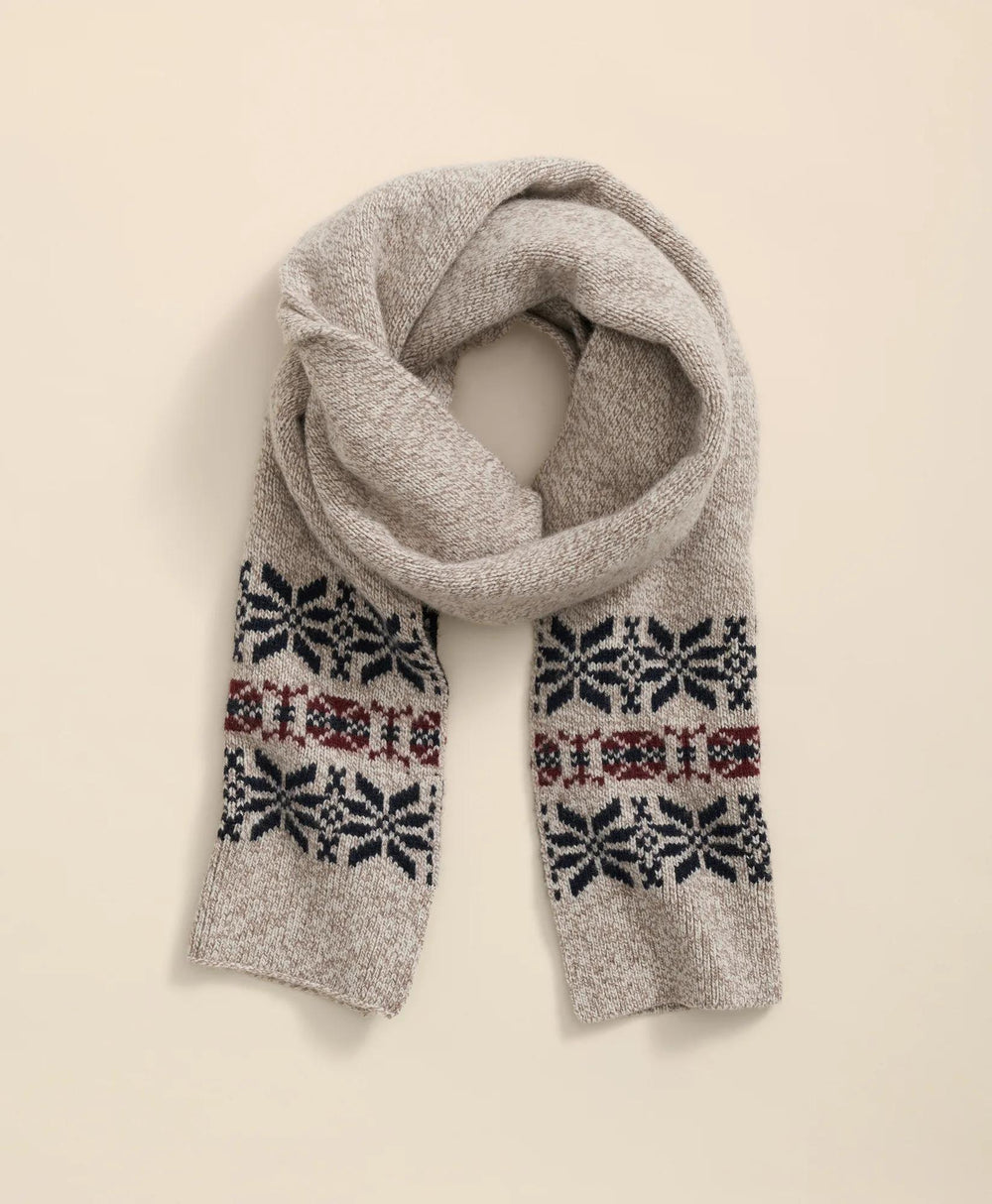 Wool-Cashmere Archive Jacquard Scarf