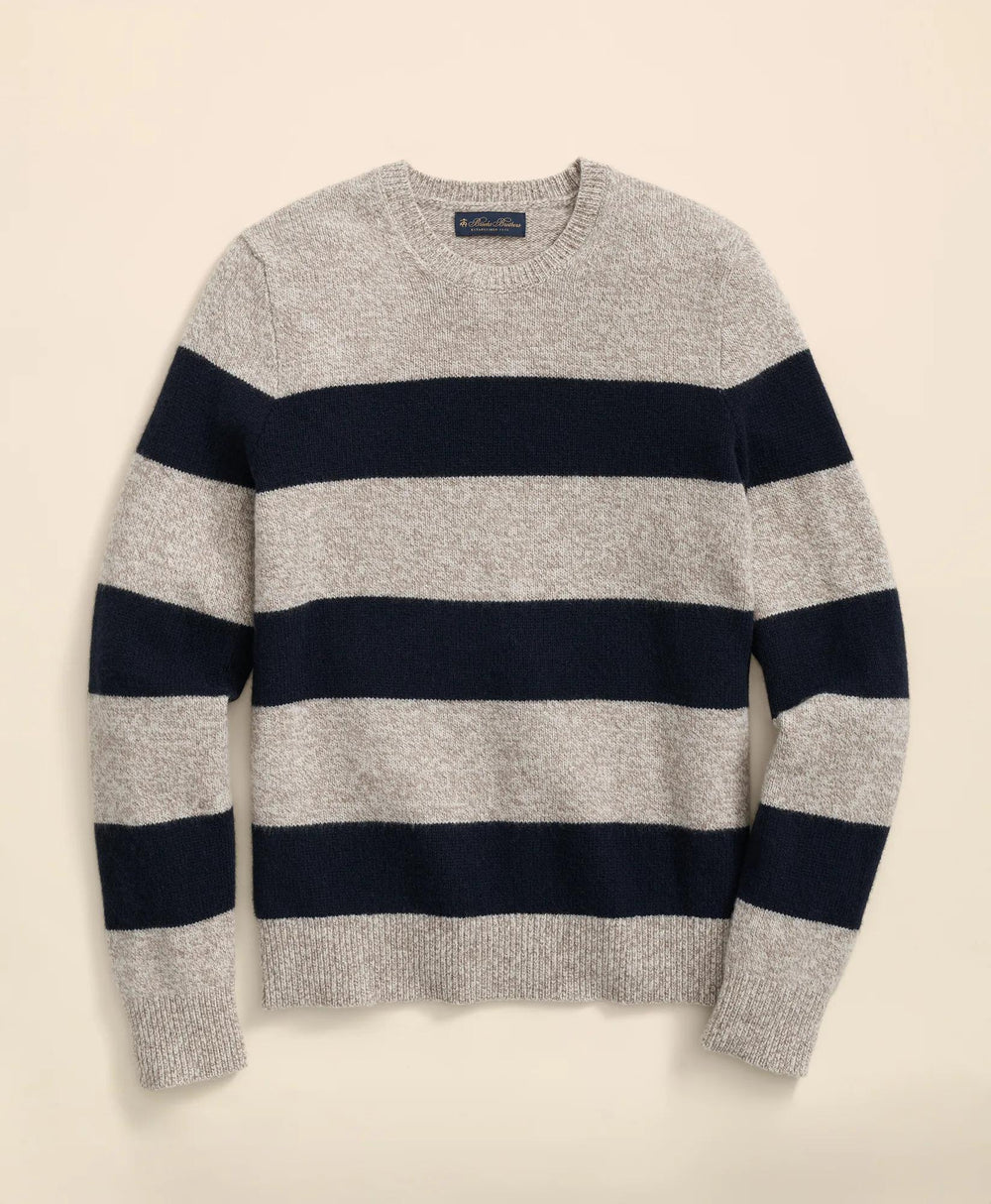Wool Ragg Stripe Sweater