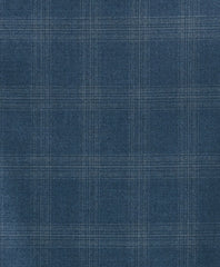 Wool-Silk Blend Plaid Pencil Skirt