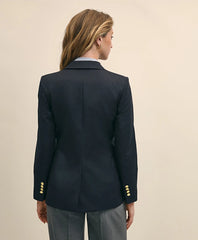 Wool Two-Button Blazer