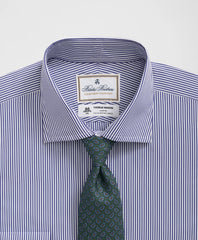 Brooks Brothers X Thomas Mason® Cotton English Collar, Striped Dress Shirt