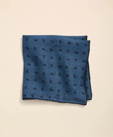 Linen Paisley Pocket Square
