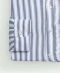Brooks Brothers Explorer Collection Non-Iron Twill Ainsley Collar, Stripe Dress Shirt