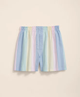 Cotton Broadcloth Multi-Archive Stripe Boxers