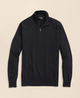 Big & Tall Supima® Cotton Quarter-Zip Sweater