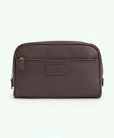 Large Leather Dopp Kit